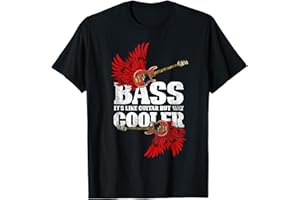 IDÉE CADEAU MUSIQUE GUITARE BASSE Drôle Cadeau Bassiste L'Instrument De Musique Guiatre Basse T-Shirt