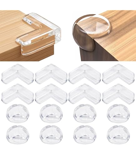 Lot De 17 Coin De Table Protection Bebe Protege Coin De Table Protection Meuble Protecteur De Bord Transparent Pour Bureau Berceau Cheminee Table Coins Bords Moll 86825541