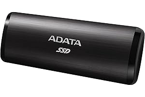 ADATA SE760 1 TB przenośny zewnętrzny dysk SSD, czarny, USB-C 3.2 Gen 2, czarny
