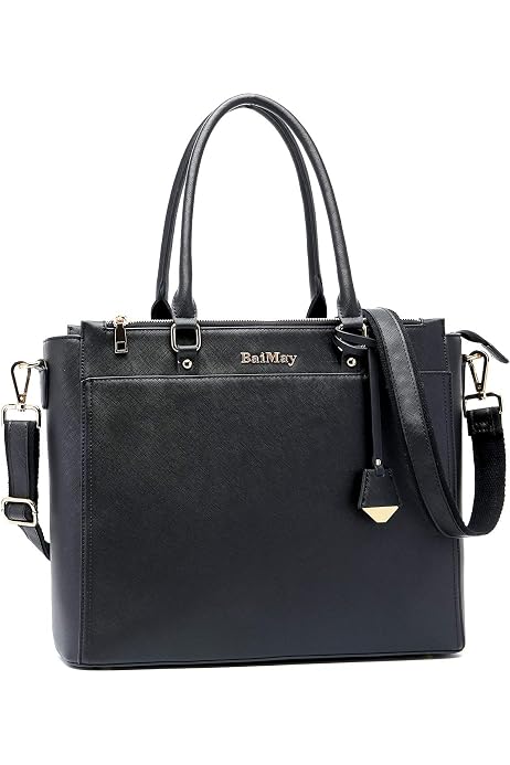 BAIMAY Laptop Bag for Women,15-15.6 