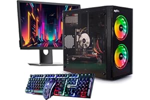 Veno Scorp Budget Gaming PC 22” Bundle Intel Core i3-8GB RAM - 500GB HDD – GT 710 2GB NOVA ARGB Gaming Case - WINDOWS 11