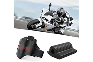 TMRBBESTY Pokrowce na buty Motocykl,Buty Motocykl,Ochrony Buty Motocyklowe,Motocykl Pokrowce na buty,Skrzynia biegów dla motocykli,Skrzynia biegów na buty motocyklowe,Gumowa opaska do butów(2PCS)