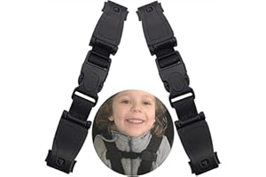 OYIFAN 2 Stück Schnalle Schutz Kindersitz, Auto Kindersitz Schnalle Schutz Riemen für die Sicherung Kindersitz Gurt, Autositz Chest Clip Strap, geeignet für Auto, Kinderwagen, Hochstuhl, Fahrradsitz (A)