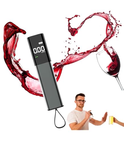 Etilometro Ricaricabile Preciso - Senza Boccaglio, Con Display LCD Per Uso Personale E Professionale - Foto 4