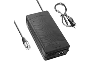 YASCO POWER Yasco Li-ion akku Ladegerät Mehrere Stecker Für Elektrofahrrad Roller E-Bike Boot Motorrad Xiaomi Akku Ladegerät für 48V Lithium-Batterie (54.6V 4A)