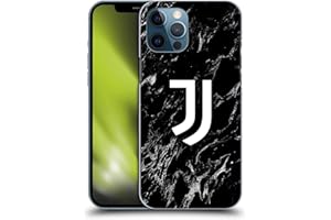 Head Case Designs Licenza Ufficiale Juventus Football Club Nero Marmoreo Custodia Cover Dura per Parte Posteriore Compatibile con Apple iPhone 12 PRO Max
