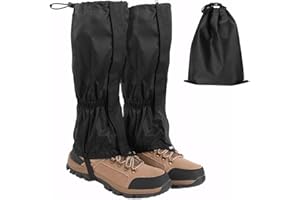 LDBKLGHJ Polainas Impermeables – Cubre Pantalón Impermeable Senderismo Accesorios – Polainas Senderismo y Trail Running con Protección Impermeable para Running y Montaña