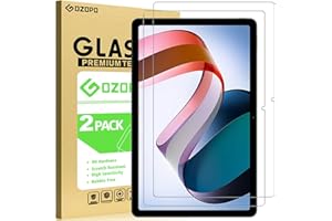 GOZOPO [2-pak] Ochraniacz ekranu do Xiaomi Redmi Pad 10,6 cala, [Odporna na zarysowania] Folia ze szkła hartowanego do tabletu Xiaomi L83 Redmi Pad (wersja z 2022 r.)
