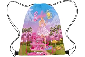 FORMEMORY Superhero Drawstring Gym Bag, Kids String Bag For School, Nursery, Gym Sack For Sports, Swimming, Travel