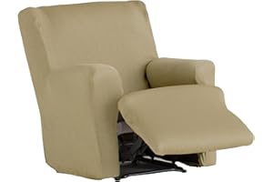 Eysa - Funda de sillón pies Juntos elástica Ulises - Color Tostado