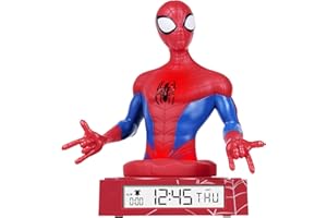 DISNEY Réveil numérique 3D Spiderman pour enfants