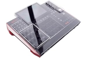 Decksaver Cover for Akai MPC X & MPC X SE - Super-Durable Polycarbonate Protective lid in Smoked Clear Colour, Made in The UK - The Producers' Choice for Unbeatable Protection