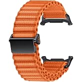 Microsonic Samsung Galaxy Watch Ultra Kordon Alpine Loop Turuncu [Galaxy Watch Ultra ile Uyumlu Kordon - Turuncu]