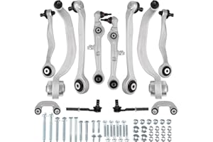 DOCAS Juego de brazos de control,Suspensión de Ruedas compatible para Audi A4 B6 B7 A4 Avant B6 B7 A4 Cabriolet B7 EXEO 3R2 3R5 8E0498998, 8E0498998S1