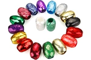 ‎MERRYXMAS 18x Kräuselband je 20 Meter - buntes Geschenkband & Ringelband Set - Geschenk Bänder - zum Dekorieren & Verpacken von Geschenken - Weihnachten & Advent