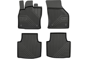 M MOTOS Alfombrillas de Goma para Skoda Superb III 2015-2023 Mejore la Comodidad de Sus Viajes con la Alfombra Antideslizante Car No.77- Alfombrillas de Coche para Varias Estaciones