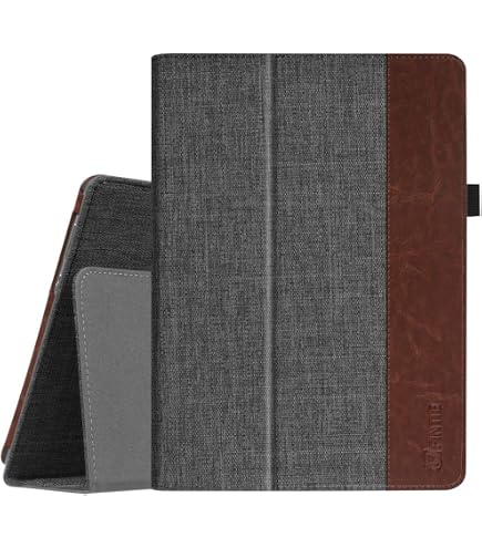 SATURCASE Hülle Für Huawei MediaPad M3 8.4 – PU Leder Flip Case Mit Standfunktion, Schwarz