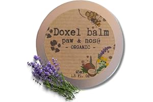 DOXEL SUPPLEMENTS Doxel Balm – Baume Naturel pour Chiens – Hydrate, Nourriture, protège – Répare et apaise Les Coussinets Pattes et Nez – Protection de la Peau – 100% Naturel – 100% écologique. - 45 ML.
