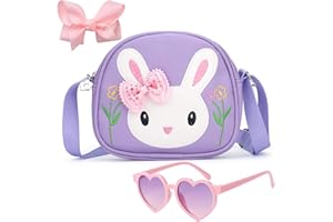 RSXING Girls Handbag Rabbit Bags Little Girl Bunny Purse Kids Shoulder Crossbody Bag Toys Birthday Gifts Bags for Kids