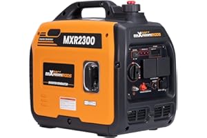 maXpeedingrods 2300W Portable Inverter Generator 4 Stroke Silent Pure Sine Wave Generator for Camping, Caravan, Motorhome
