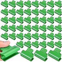 Morsetti Per Serre Da Giardino - 24 Pezzi In Plastica Verde, Per Coperture E Tunnel - Foto 5
