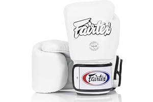Guantes de Boxeo Fairtex BGV1 para Entrenamiento y Sparring de Muay Thai, Hombres, Mujeres y Niños | Guantes MMA para Artes Marciales, Ligeros y Amortiguadores