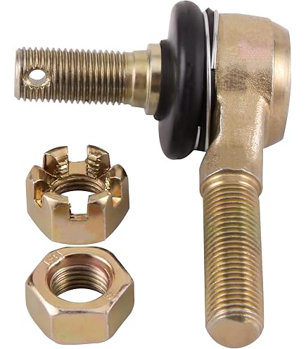Rotule De Direction M12 - Paire Gauche/droite - Pour Quad 150-250cc - Acier Et Caoutchouc