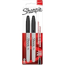 Twin-Tip Permanent Marker, Fine/Ultra Fine Point, Magenta