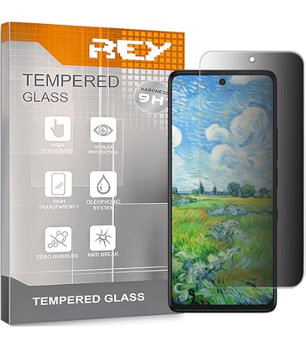 Vetro Trasparente HD Pellicola Vetro Temperato Per TCL 40NXTPAPER 4G - 3 Pezzi, Durezza 9H, Anti Graffi E Impronte Cover Per Tcl 40 Nxt Paper
