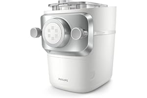 Philips Série 7000 - Technologie ProExtrude, Entièrement automatique, Technologie de mélange parfaite, 6 disques moulés, Blanc (HR2660/00)