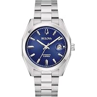 BULOVA Orologio da uomo automatico 96A275 con quadrante blu a cuore aperto classico in acciaio inossidabile Surveyor acquista in modo economico - spedizione gratuita, recensioni reali con foto