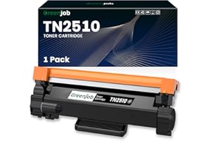 Greenjob TN2510 Tóner Compatible para Brother TN-2510 TN2510XL para Brother HL-L2400DW HL-L2400DWE DCP-L2620DW DCP-L2627DW MFC-L2800DW MFC-L2827DW MFC-L2835DW MFC-L2860DW MFC-L2860DW MFC-L2827DWXL