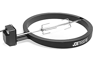 KAMADO JOE KamadoJoe JoeTisserie Rotisserie Grillzubehör für Classic Joe, Schwartz