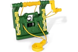 Rolly Toys RollyPowerwinch Cabrestante de cable John Deere (para vehículos RollyToys, montaje delantero o trasero, para niños a partir de 3 años, verde) 408986