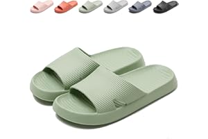 Anmerl Chaussures de Douche pour Hommes et Femmes, Douces et Confortables Ultra-Légères été Pantoufles, Antiderapant Séchage Rapide Chaussons de Bain - pour Maison, Jardin, Piscine, Plage