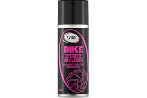 SVITOL Detergente Freni a Disco, Speciale Giro d'Italia, Asciugatura Rapida, Erogazione Precisa, Senza Residui, Sicuro su tutti i Materiali, 400 ml