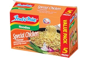 INDOMIE - Nouilles Instantanées Poulet Spécial 5-Pack - (1 X 5 X 75 GR)
