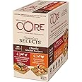 Wellness CORE Signature Selects, 8 x 79g, Chunky Selection Mix, Wet Cat Food, Tender Chunks in Sauce, All-Natural, Grain-Free, High Meat Content, Protein-Rich, No Added Sugar