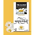 TE-A-ME Chamomile Tea - 25 Tea Bags | Chamomile Tea Bags | Chamomile | Pure Chamomile Tea Bags