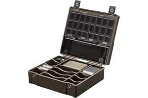 ‎NEW DIRECTION TACKLE New Direction Tackle | Tackle Box TB9 | 63 Fächer | Magnetische Verschlüsse | Systembox mit Rigboard, Leadersafe und vielem mehr.