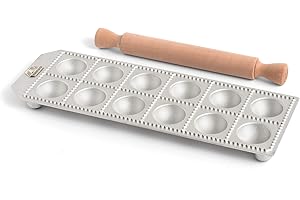 Marcato moule à ravioli - 12 raviolis ronds 5,5cm 8383