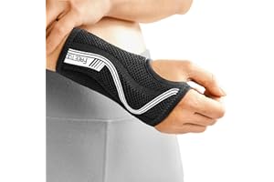 FREETOO Flexibel-Leicht Handgelenkschiene für Karpaltunnel, Atmungsaktive Handgelenk Bandagen mit eng anliegender S-förmiger Schiene, Verstellbare Handgelenkstütze für Verstauchung, Sehnenentzündung