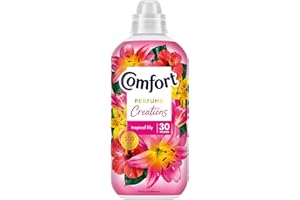 Comfort Perfume Creations Tropical Lily Fabric Conditioner Softener with Motion-Activated Fragrance Technology 100 Days of Freshness 30 washes (900 ml)