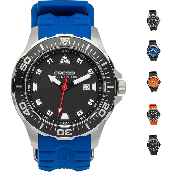 Montre Plongeur Undone AQUADEEP SIGNAL - Automatique, Titane, 500m Étanche, Bracelet Silicone Blanc