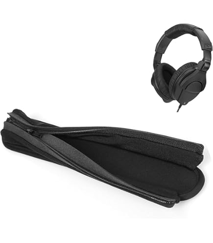 2x Coussins Oreille Remplacement Pour Sennheiser HD280 / HD 280 Pro - Noir, Confortable