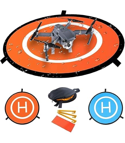 55 cm Piattaforma di Atterraggio Drone Landing Pad Adatto a DJI Mavic Air, Tello, DJI Spark, Dobby 55 cm Piattaforma di Atterraggio Drone Landing Pad Adatto a DJI Mavic Air, Tello, DJI Spark, Dobby
