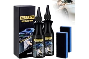 CELESTIMINGLE 2Pcs Schneller Kratzerentferner für Autos, Tiefen Kratzer Reparatur Creme, Auto Kratzerentferner Paste mit Anti-Kratzer Schutz, Entfernt Kratzer Effektiv und Schnell (C)