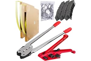 ANMAS POWER Packaging Banding Strapping Kit - Banding Machine Strapping Kit, Hand Pallet Banding Packaging Strapping Tools Kit