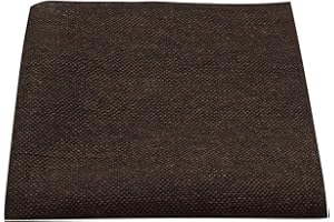 King & Priory Highland Weave Cocoa Brown Pocket Square, Handkerchief