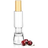 Tescoma 630069 Delicia Snocciola Ciliegie, Plastica, Bianco/Giallo